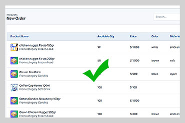 buyer portal feature for online ordering system